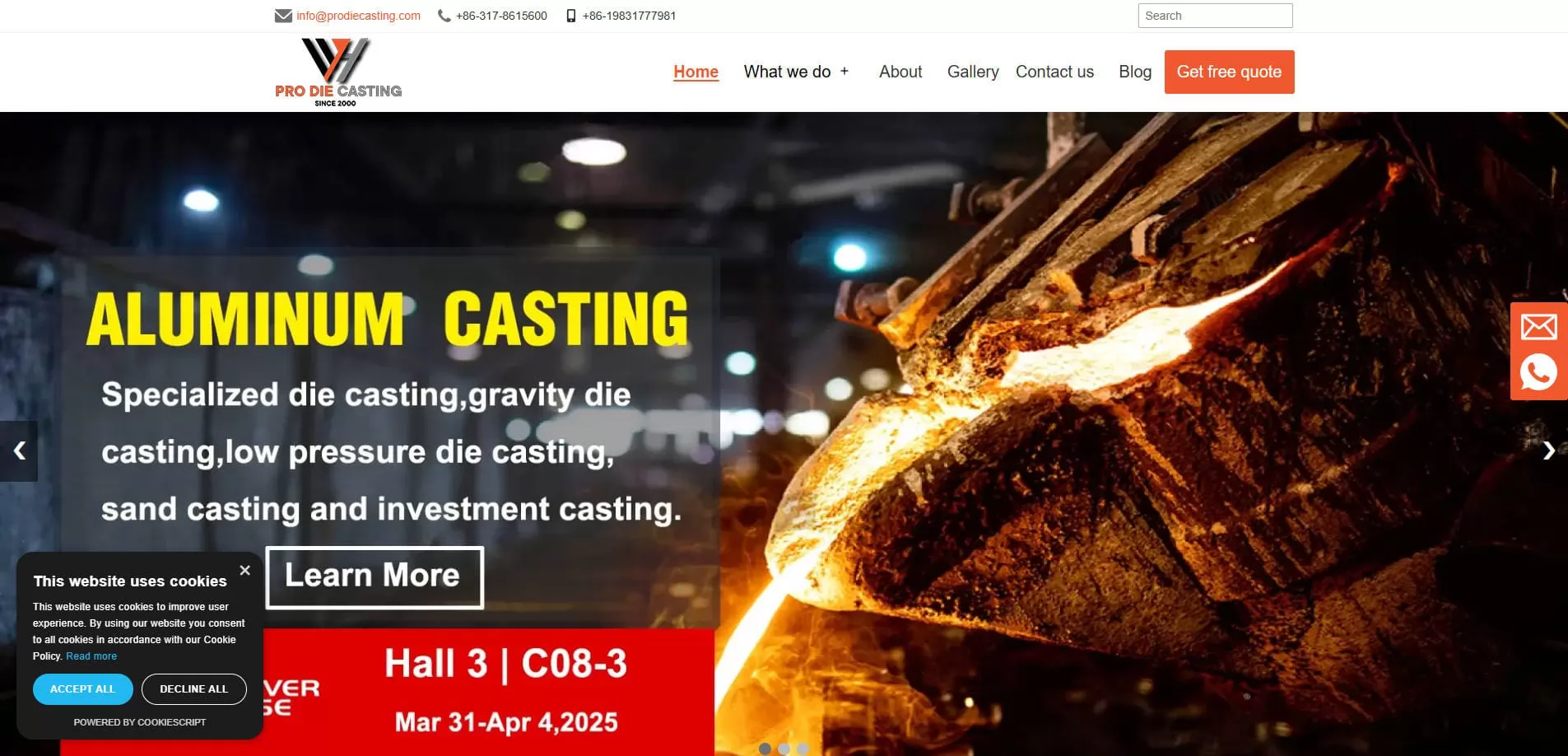 Leading Aluminum Casting Manufacturer and Supplier in China