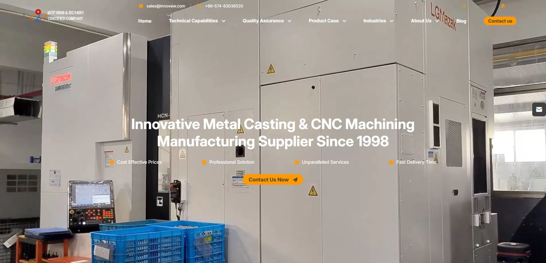 Leading Metal Casting and CNC Machining Manufacturer