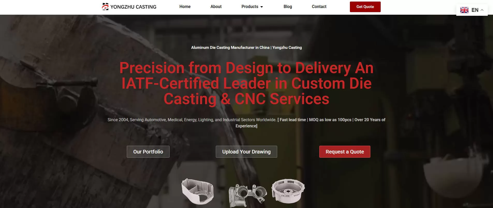 Top Aluminum Pressure Die Casting Manufacturer in China
