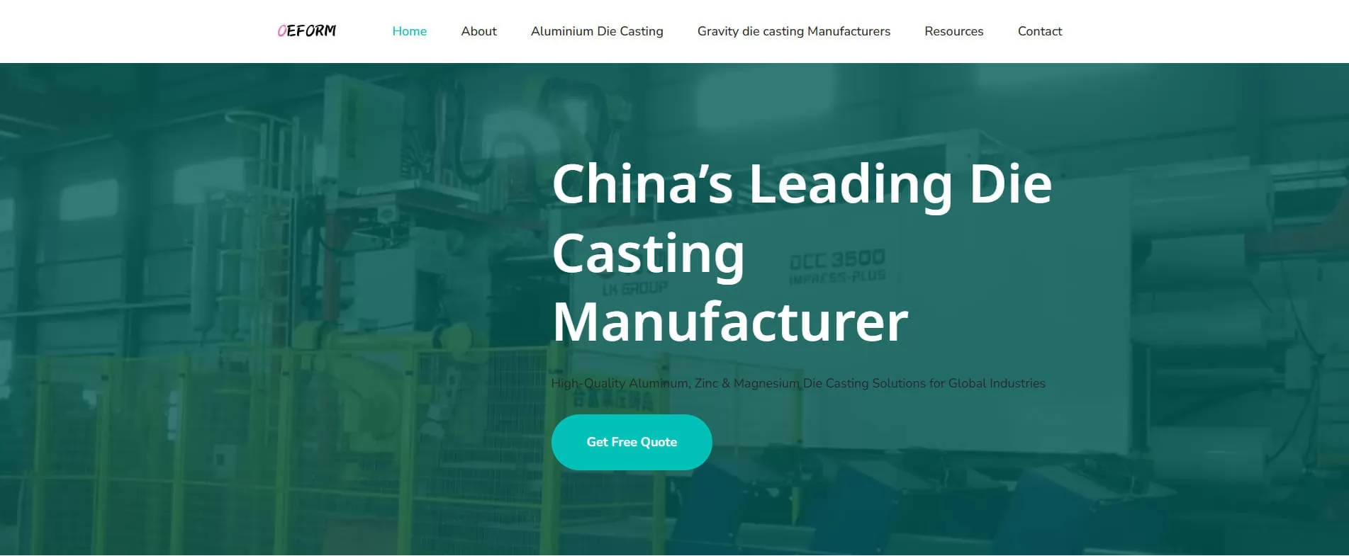 Top Aluminium Gravity Die Casting Manufacturer in China