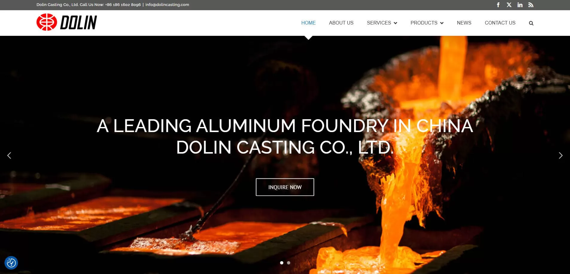 Dolin Casting - Leading Aluminum Foundry in China